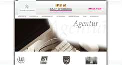 Desktop Screenshot of banf-werbung.de